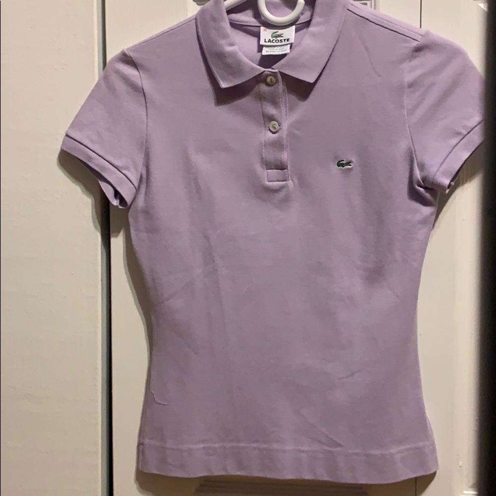 Lacoste Lavender Polo